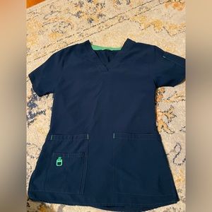 Navy small scrub top by Carhartt